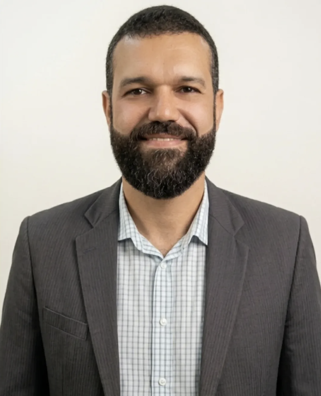 Retrato de Magnun de Souza Assumpção Amado, presidente do IDR.